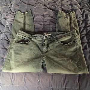 [Free People] Olive Green Pants